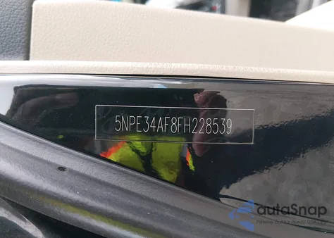 2015 Hyundai Sonata Limited z USA, uszkodzony, nr VIN 5NPE34AF8FH228539